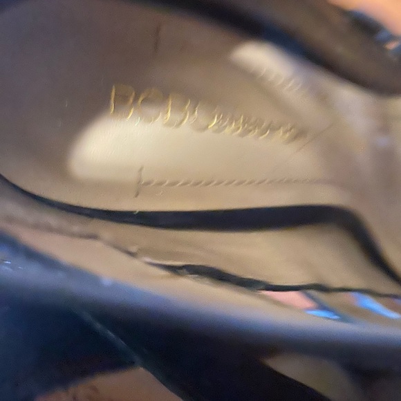 BCBGENERATION LEATHER HEEL SANDALS - Picture 2 of 6